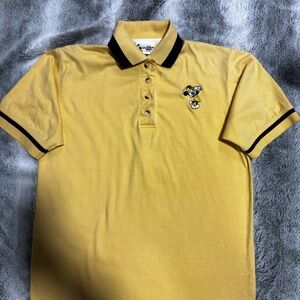 Disney Yellow Polo with Black Trim